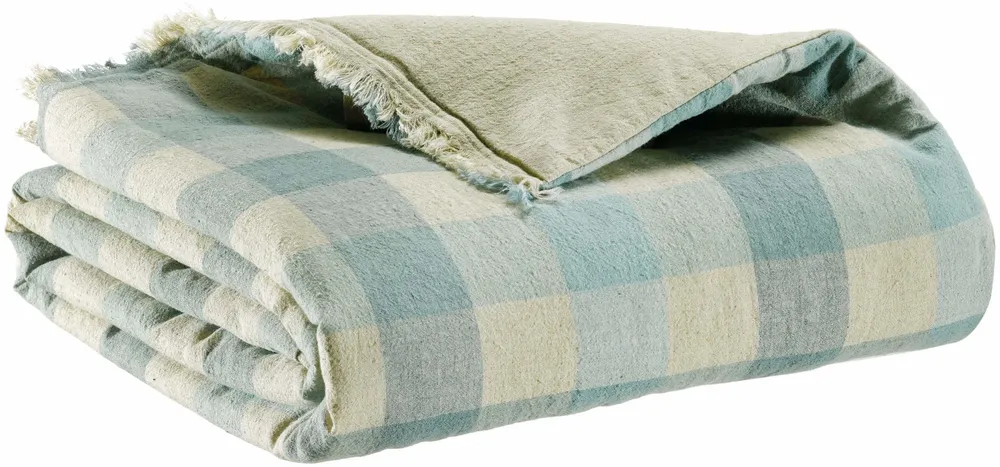 Bed linens - Kate Printed Comforter Myosotis 85 X 200 - MAISON VIVARAISE - SDE VIVARAISE WINKLER