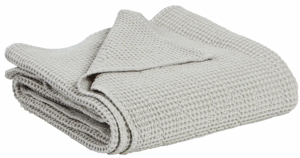 Bed linens - Recycled Throw Maia Lin 280 X 260 - MAISON VIVARAISE - SDE VIVARAISE WINKLER