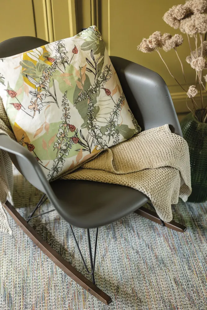 Bed linens - Recycled Throw Maia Lin 280 X 260 - MAISON VIVARAISE - SDE VIVARAISE WINKLER