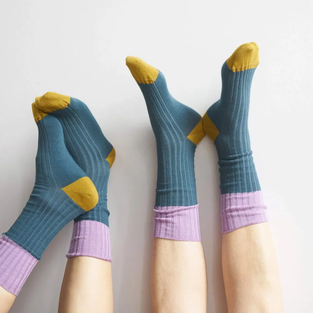 Socks - Yvette Socks Orage 42/45 - LA CERISE SUR LE GATEAU