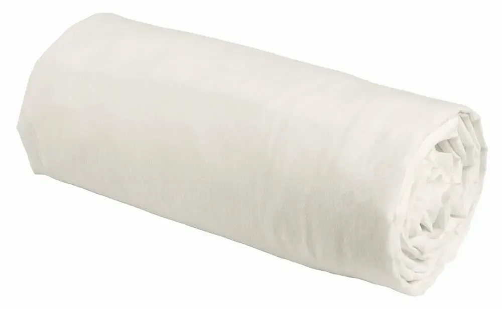 Linge de lit - Drap housse Céleste Tofu 200 x 90 - LA CERISE SUR LE GATEAU