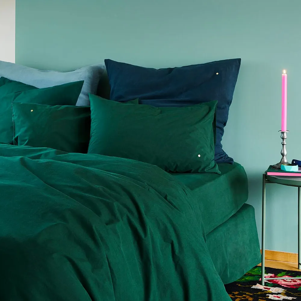 Bed linens - Céleste Duvet Cover Nori 200 X 140 - LA CERISE SUR LE GATEAU