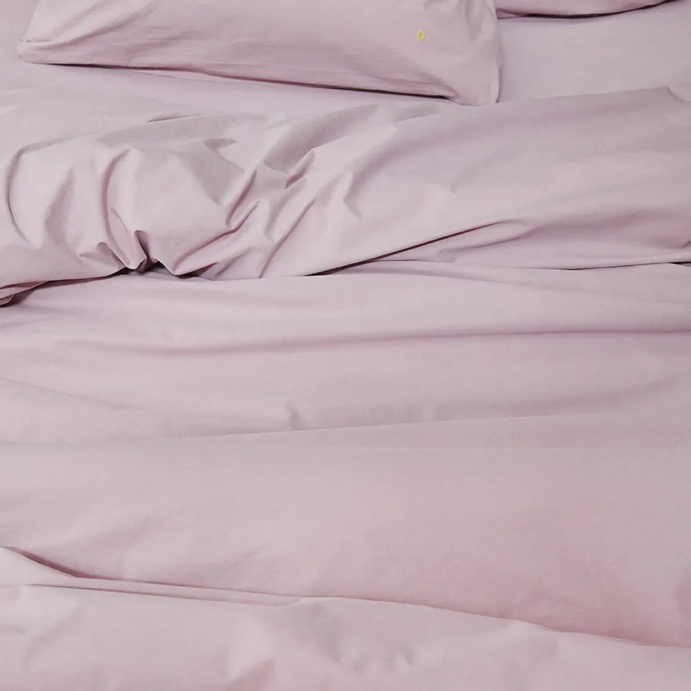 Bed linens - Céleste duvet cover Poivre rose 240 X 260 - LA CERISE SUR LE GATEAU