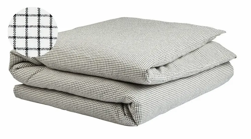 Bed linens - Gustave Duvet Cover Gustave Caviar 220 X 240 - LA CERISE SUR LE GATEAU