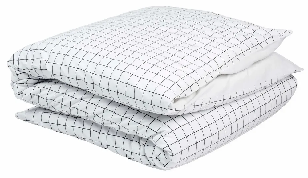 Linge de lit - Housse de couette Oscar Milk 240 x 260 - LA CERISE SUR LE GATEAU