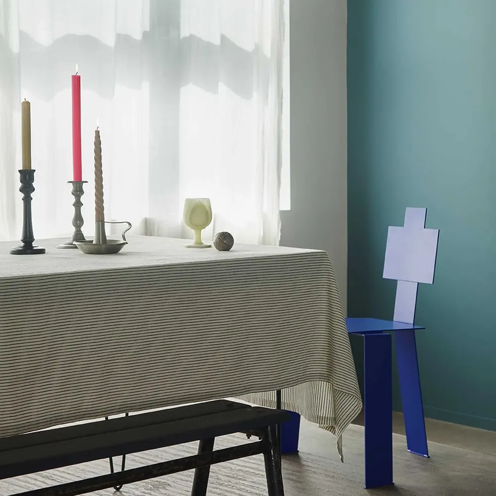 Nappes - Nappe Léonie Caviar 160 x 250 - LA CERISE SUR LE GATEAU