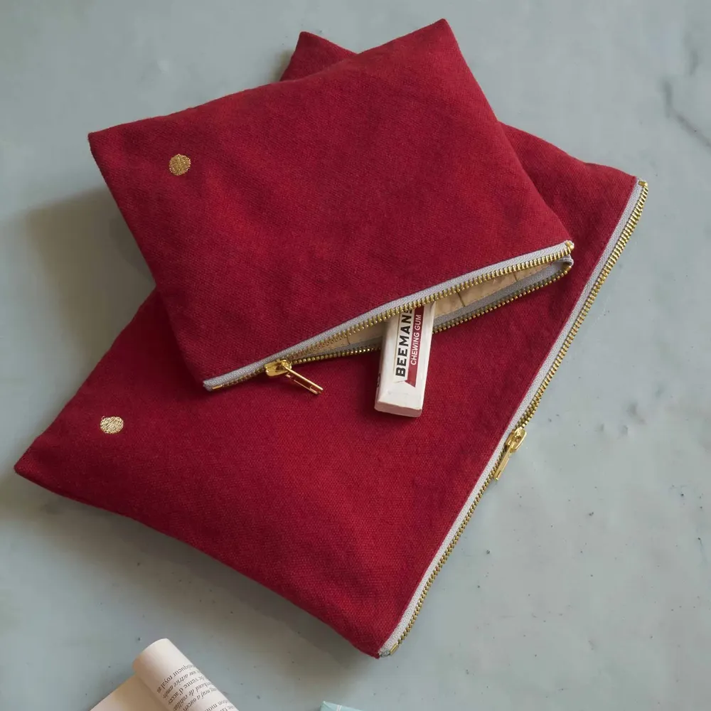 Clutches - Iona Pouch Cherry 19 X 28 X 1 - LA CERISE SUR LE GATEAU