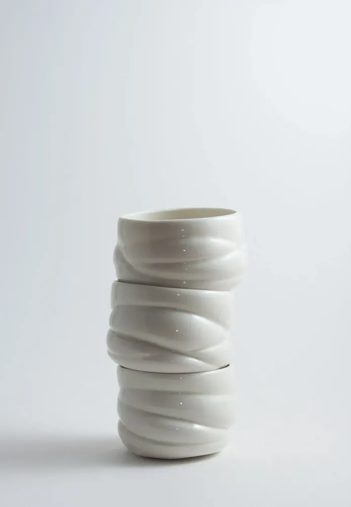 Tasses et mugs - Tasse à thé / photophore / gobelet en porcelaine - BÉRANGÈRE CÉRAMIQUES