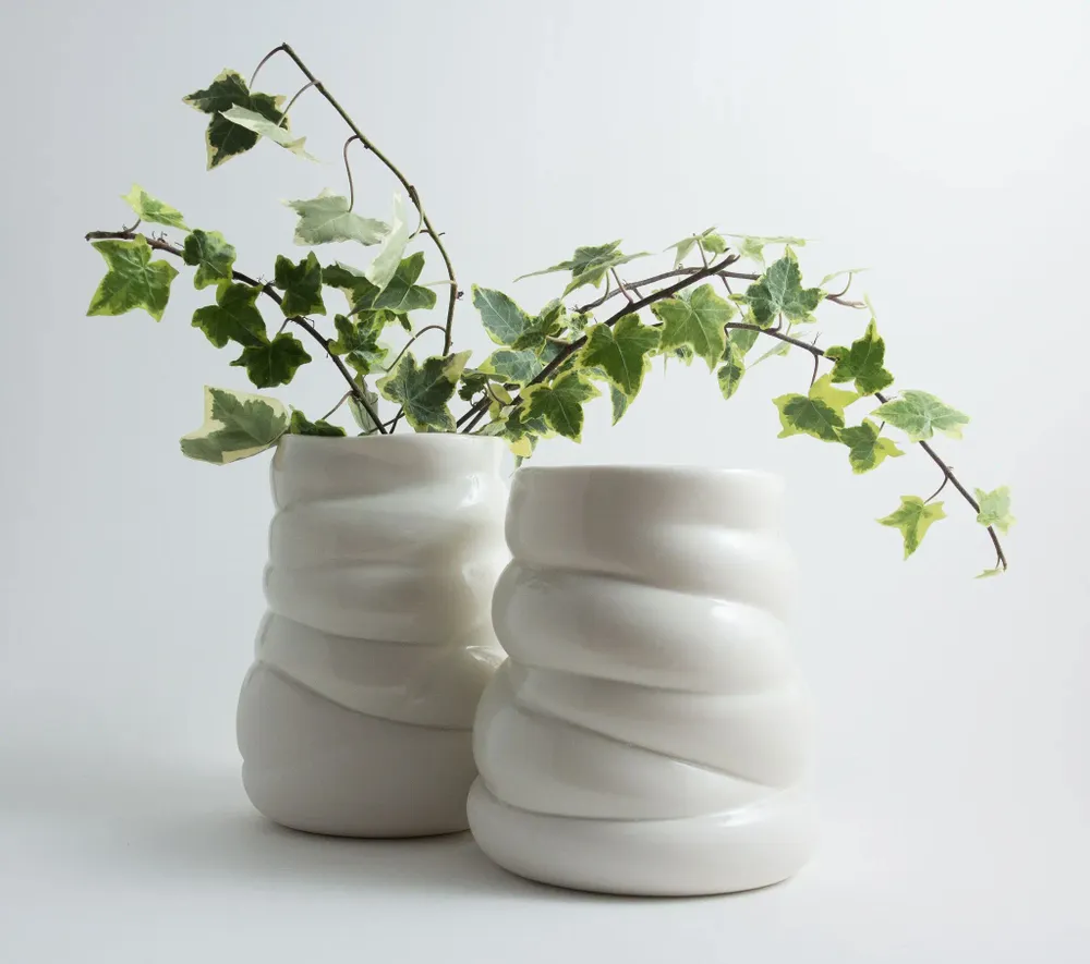 Vases - Vase en porcelaine - BÉRANGÈRE CÉRAMIQUES