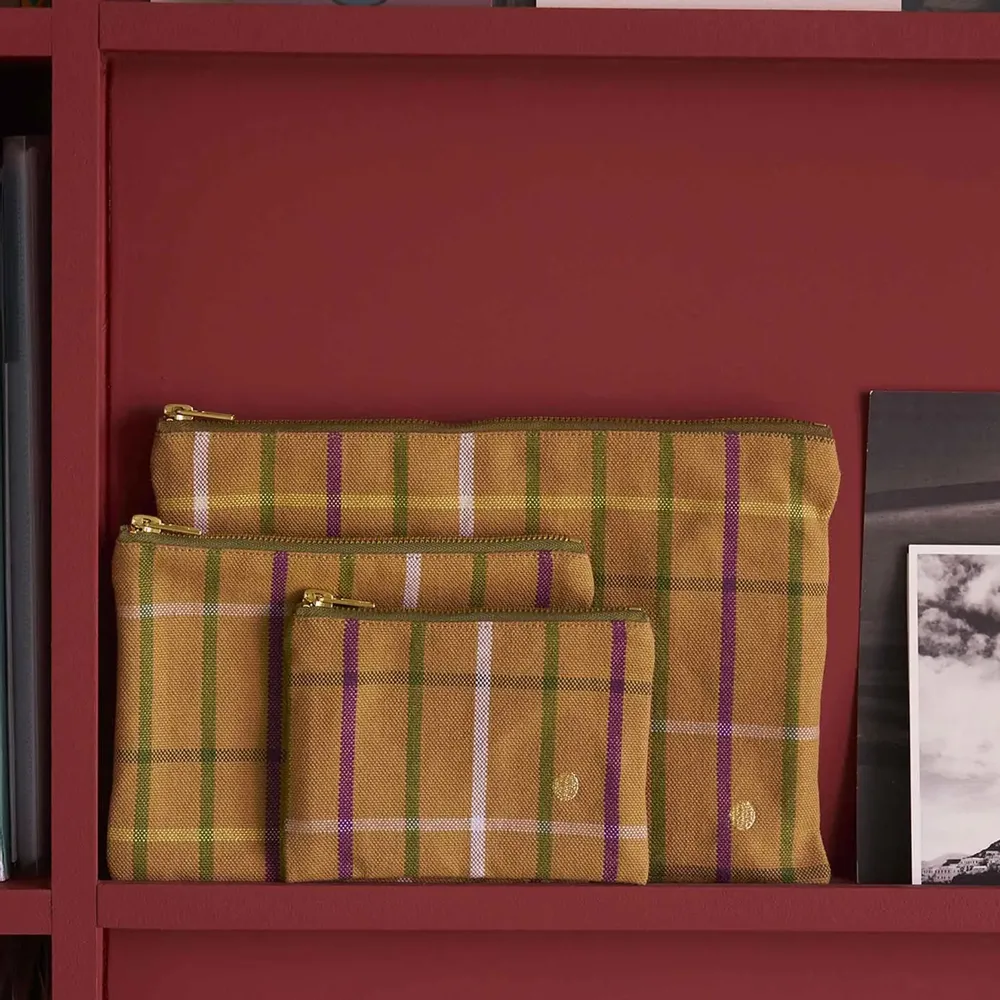 Clutches - Scotty Pouch Marron S - LA CERISE SUR LE GATEAU