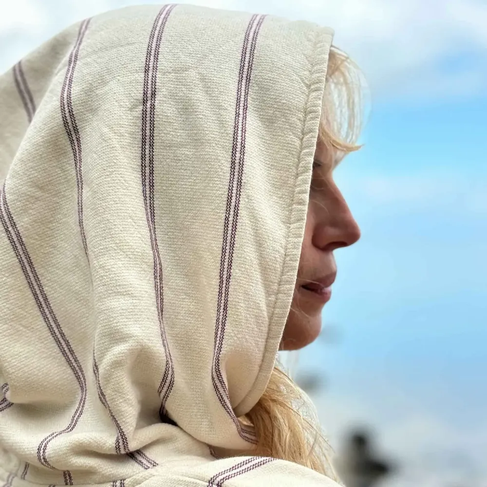 Apparel - Marina Poncho Purple rain 95 X 80 - LA CERISE SUR LE GATEAU