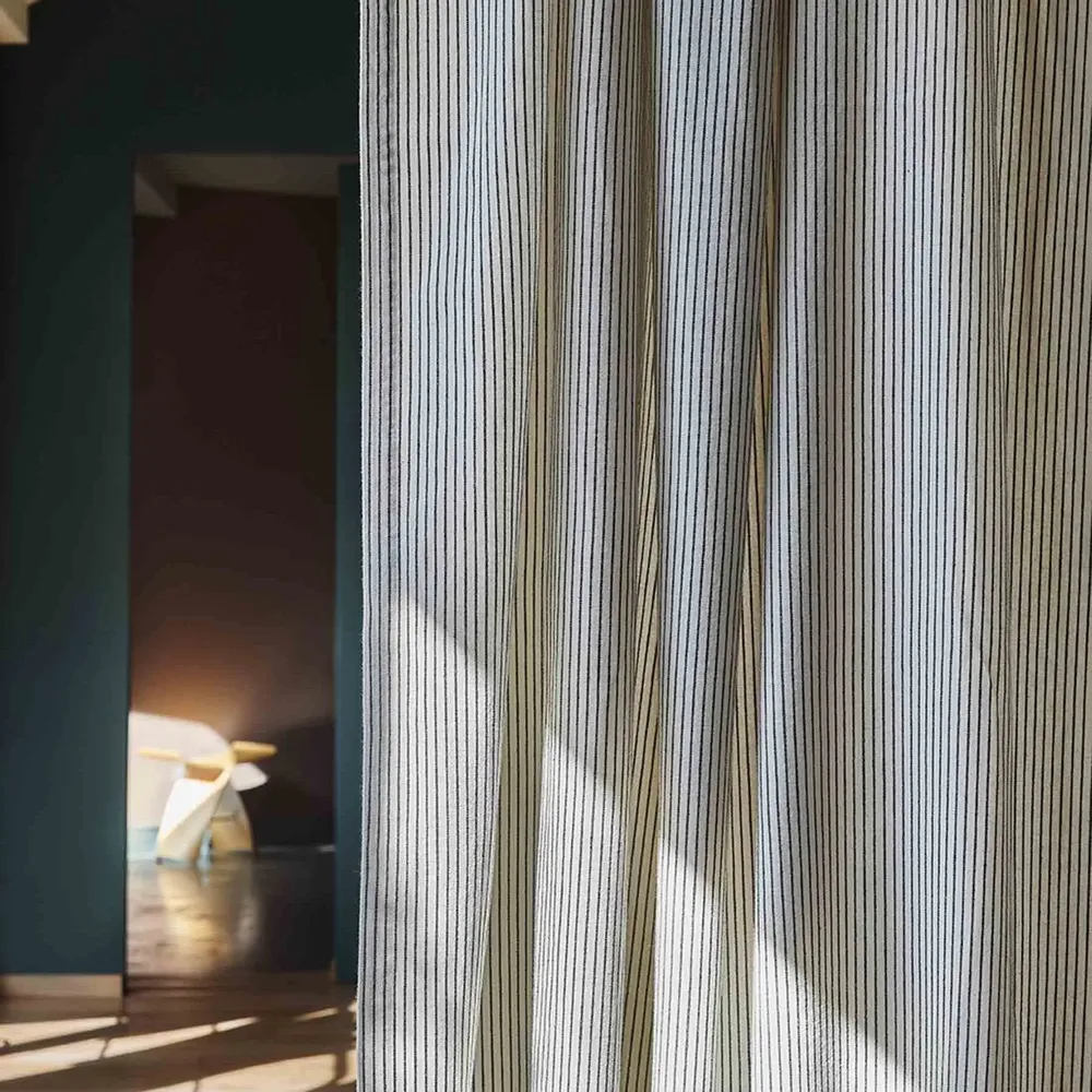 Curtains and window coverings - Léonie Curtain Caviar 280 X 140 - LA CERISE SUR LE GATEAU