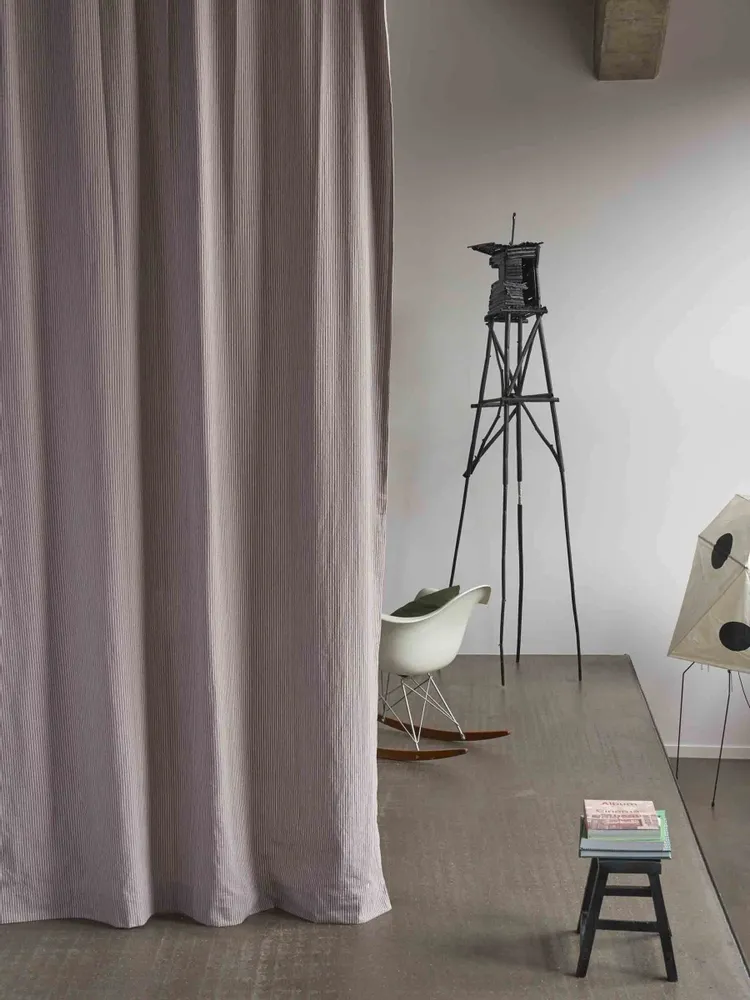 Curtains and window coverings - Léonie Curtain Poivre rose 280 X 140 - LA CERISE SUR LE GATEAU