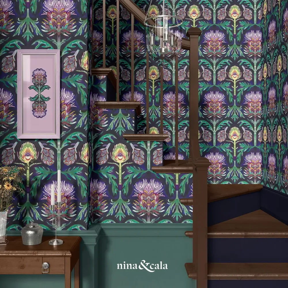 Textile and surface design - ORNAMENTAL FRUITS - PATTERN COLLECTION - NINA & CALA