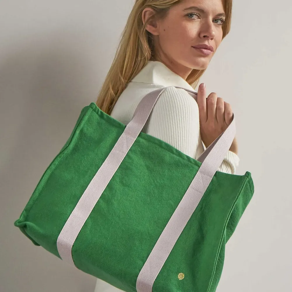 Sacs et cabas - Sac daily Iona Gazon 25 x 38 x 15 - LA CERISE SUR LE GATEAU