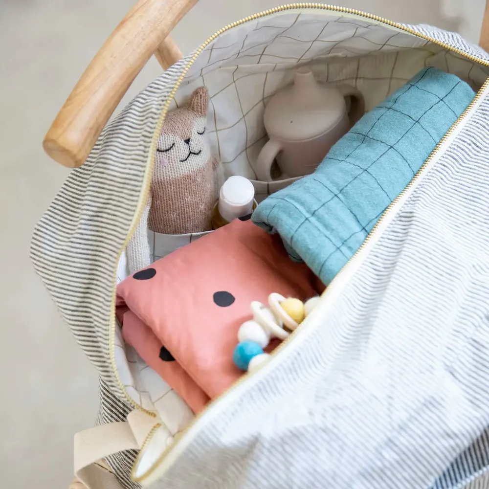 Sacs et cabas - Sac voyage Finette Caviar 30 x 42 x 20 - LA CERISE SUR LE GATEAU