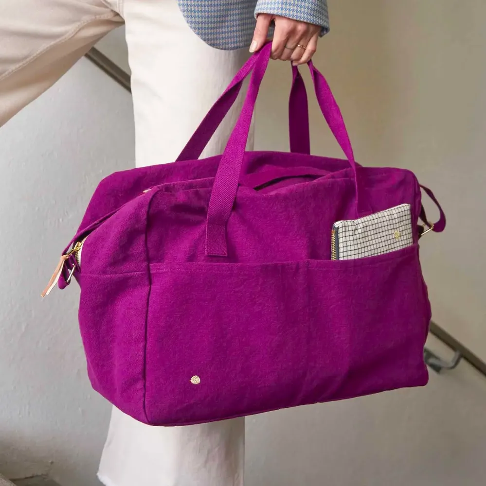 Bags and totes - Iona Travel Bag Purple rain 30 X 42 X 20 - LA CERISE SUR LE GATEAU