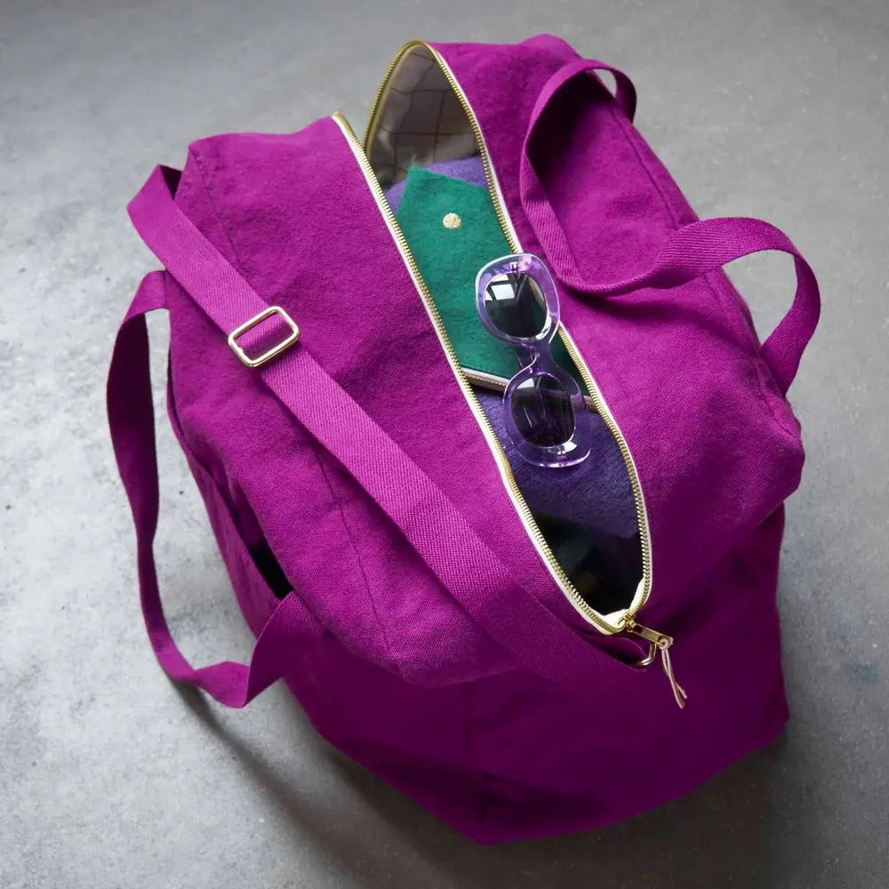 Bags and totes - Iona Travel Bag Purple rain 30 X 42 X 20 - LA CERISE SUR LE GATEAU