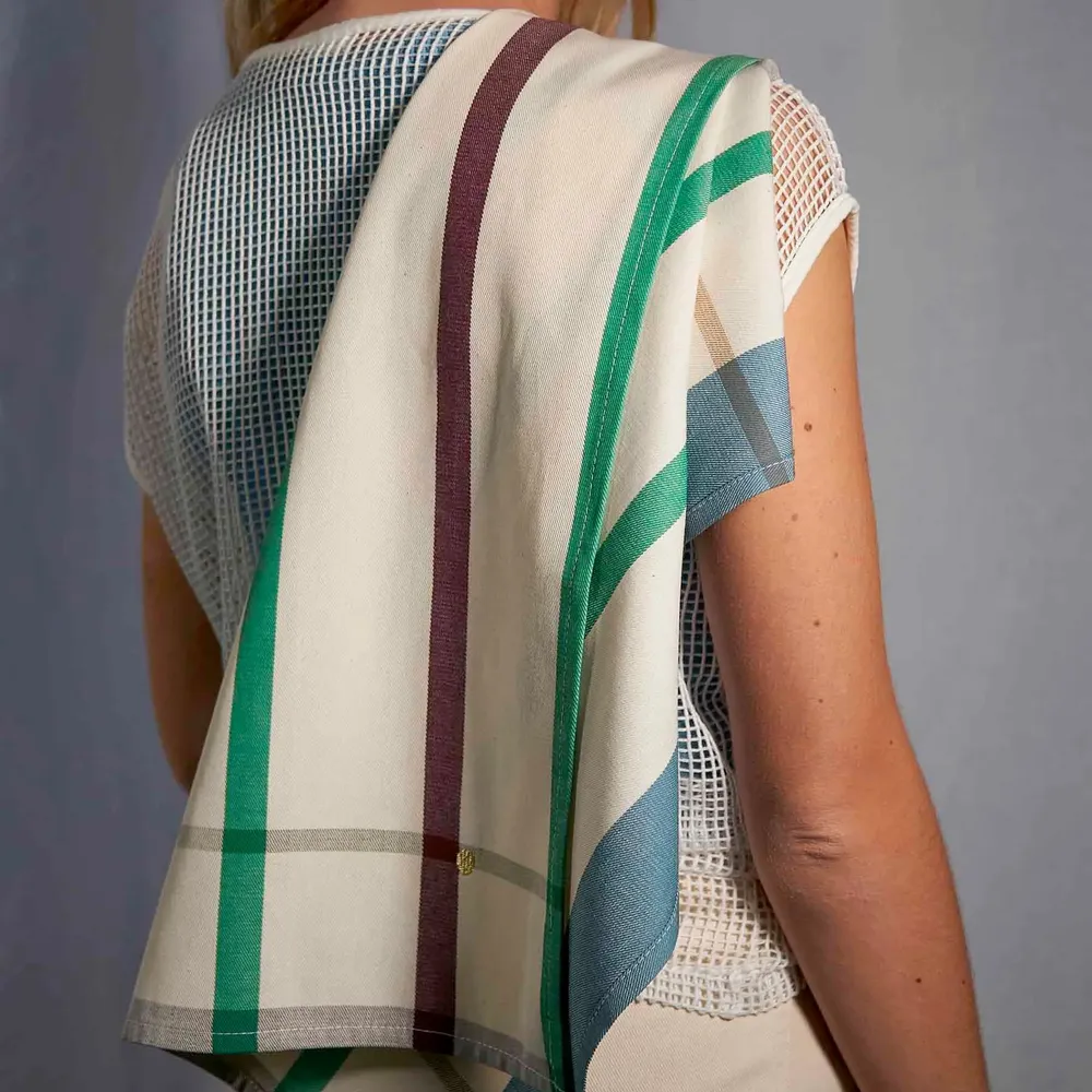 Dish towels - Set of 2 Archie Tea Towels Gazon 70 X 50 - LA CERISE SUR LE GATEAU