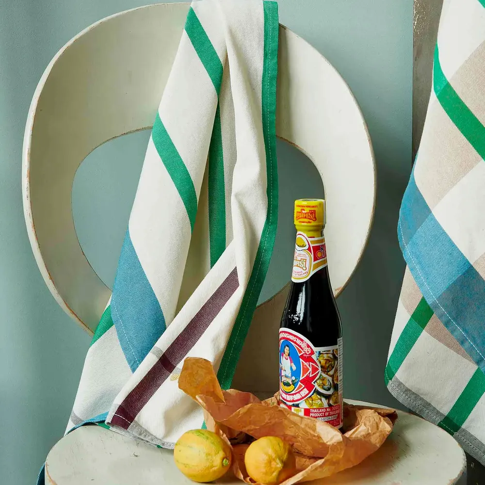 Dish towels - Set of 2 Archie Tea Towels Gazon 70 X 50 - LA CERISE SUR LE GATEAU