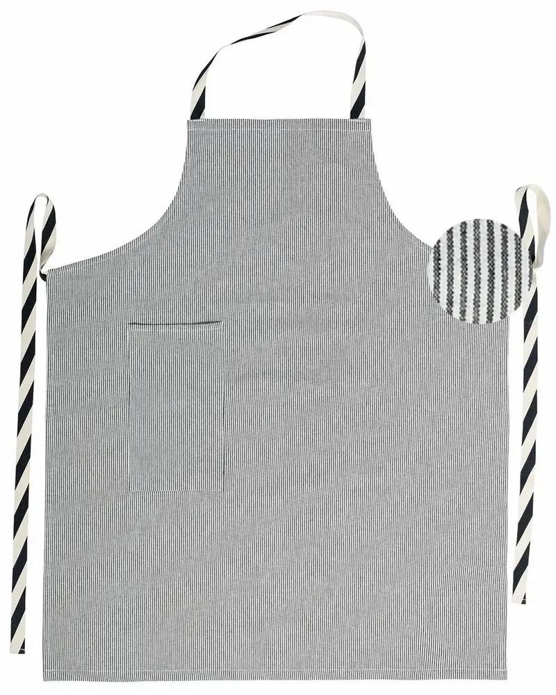 Tabliers de cuisine - Tablier de cuisine Finette Caviar 90 x 75 - LA CERISE SUR LE GATEAU