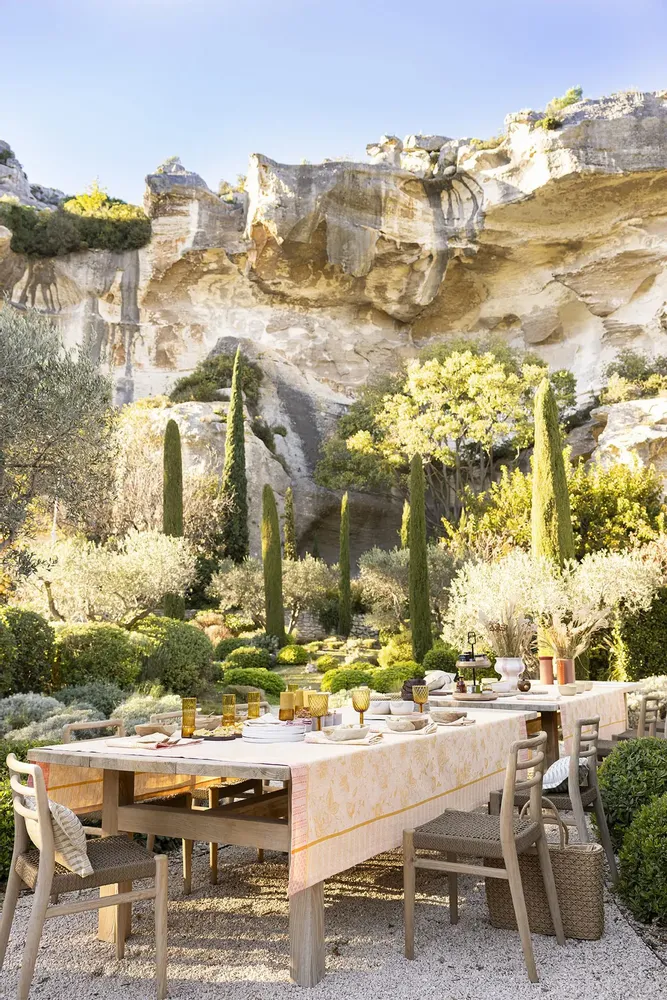 Linge de table textile - Collection Eté Indien - LE JACQUARD FRANCAIS - HOSPITALITY