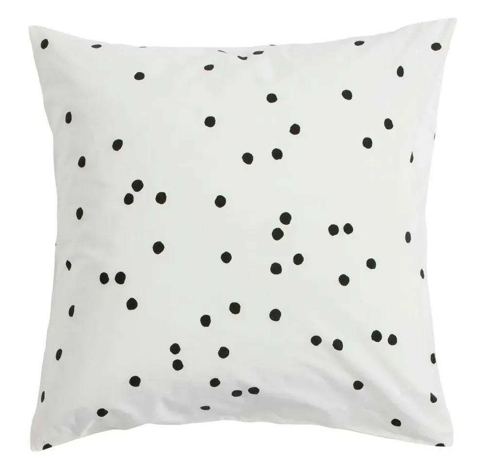 Bed linens - Odette Pillowcase Milk 65 X 65 - LA CERISE SUR LE GATEAU