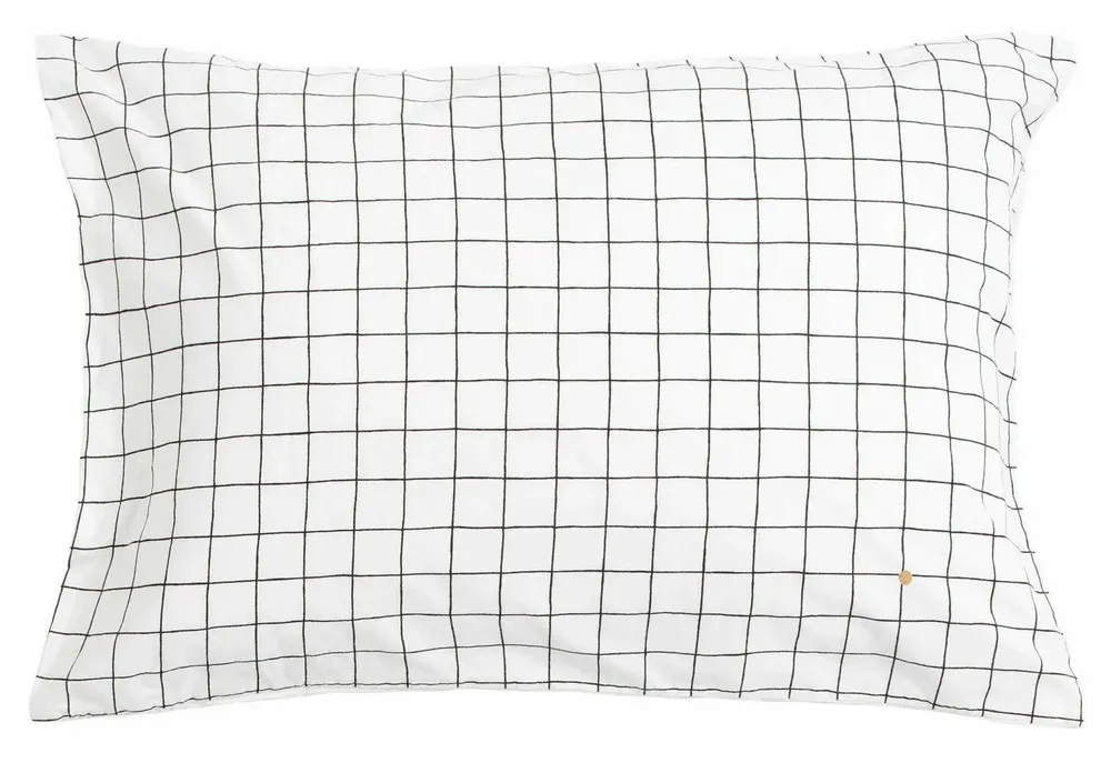 Bed linens - Oscar Pillowcase Milk 70 X 50 - LA CERISE SUR LE GATEAU