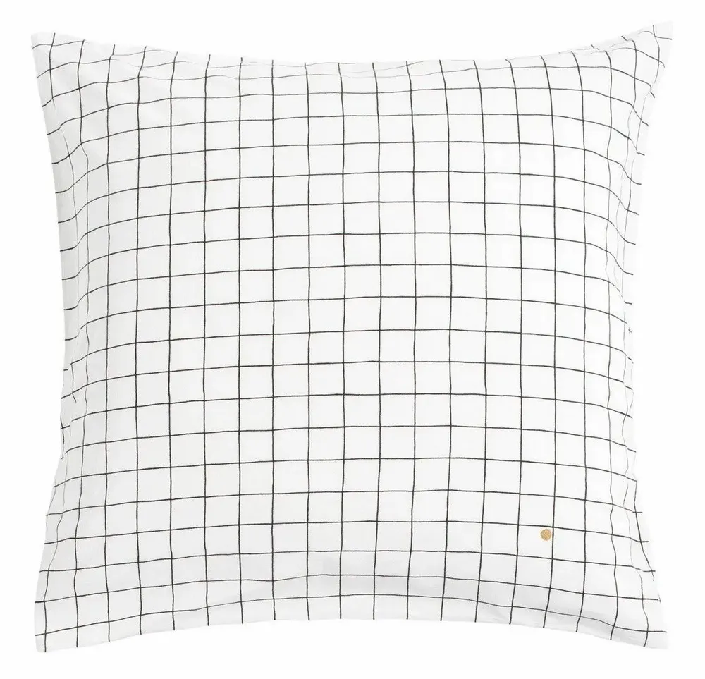 Bed linens - Oscar Pillowcase Milk 65 X 65 - LA CERISE SUR LE GATEAU