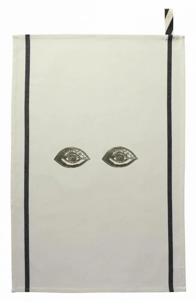 Dish towels - Tea Towel Bon oeil Or 50 X 70 - LA CERISE SUR LE GATEAU