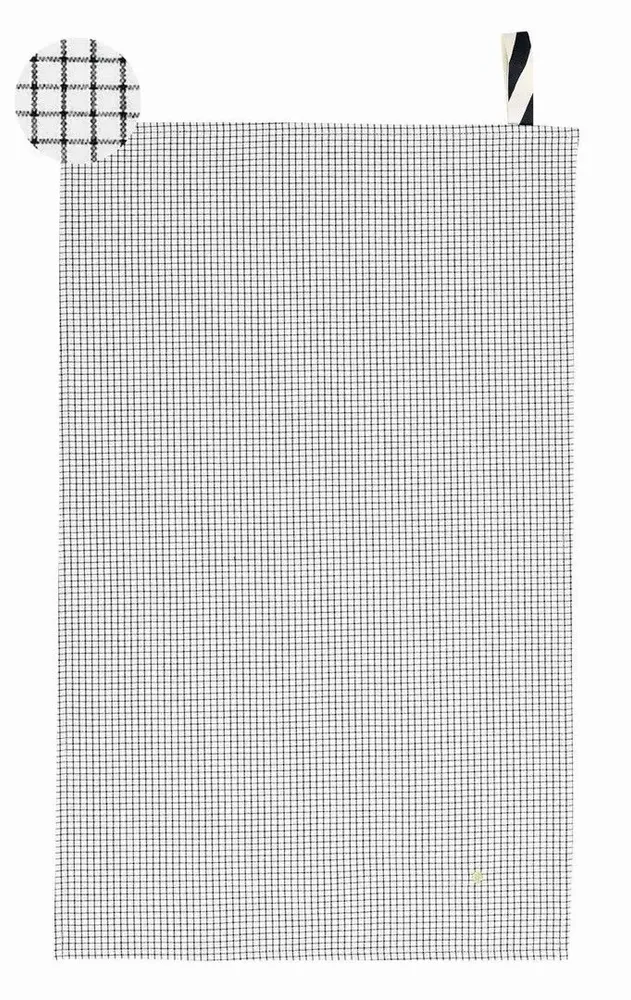 Dish towels - Gustave Tea Towel Gustave Caviar 80 X 50 - LA CERISE SUR LE GATEAU