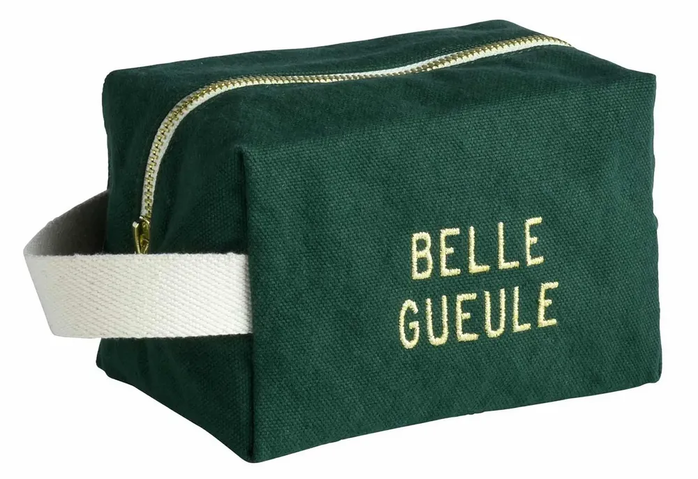 Pochettes - Trousse cube BG Nori Vert S 15,5 x 10 x 10 - LA CERISE SUR LE GATEAU