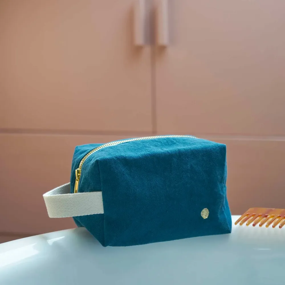 Clutches - Cube toiletry bag Iona Orage S 15,5 X 10 X 10 - LA CERISE SUR LE GATEAU