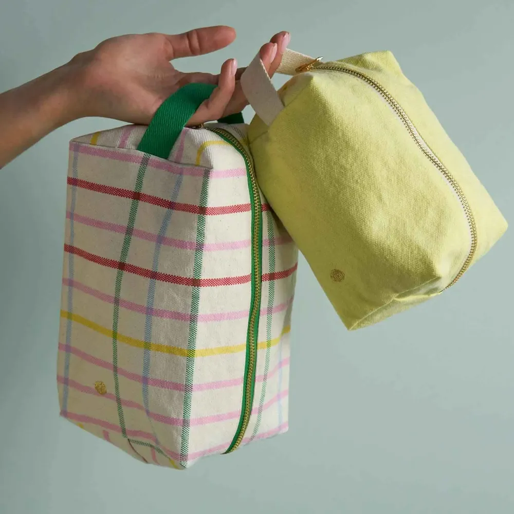 Pochettes - Trousse cube Iona Sunshine S 15,5 x 10 x 10 - LA CERISE SUR LE GATEAU