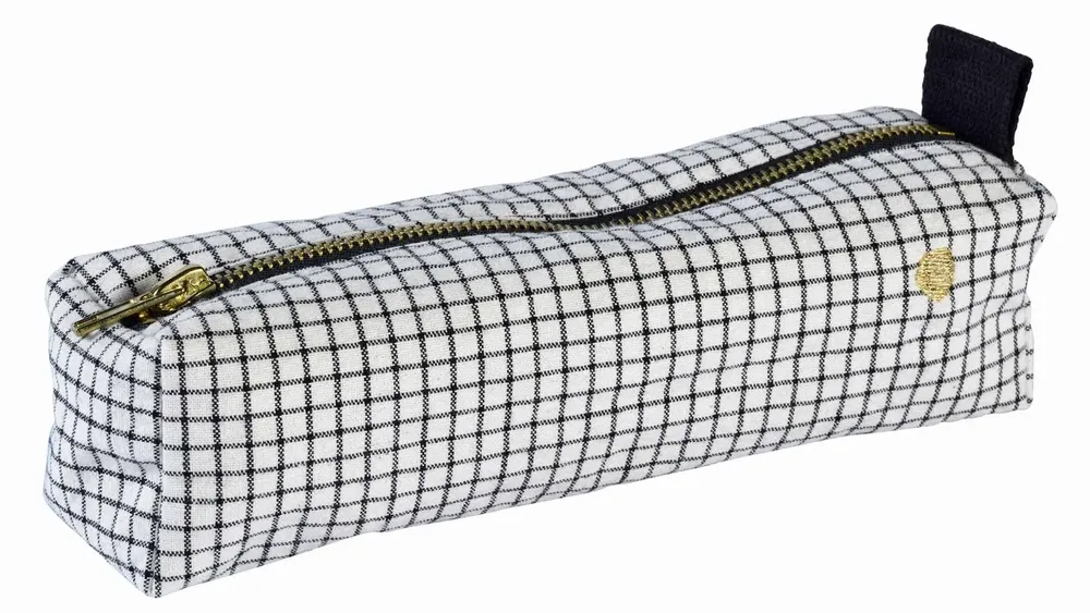 Clutches - Pencil case Gustave Gustave Caviar 6 X 20 X 6 - LA CERISE SUR LE GATEAU