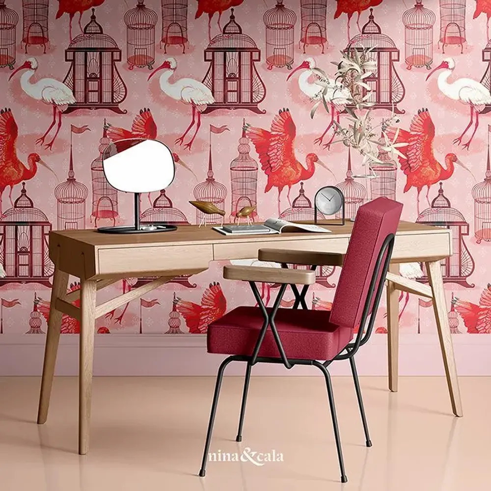 Papiers peints - COLLECTION DE MODÈLES NON MIS EN CAGE - NINA & CALA