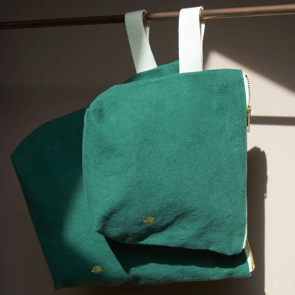 Clutches - Iona Toiletry Bag Nori L 23 X 28 X 10 - LA CERISE SUR LE GATEAU