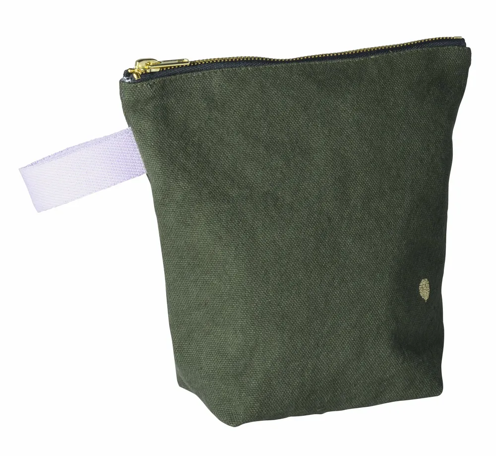 Pochettes - Trousse de toilette Iona Kale L 23 x 28 x 10 - LA CERISE SUR LE GATEAU