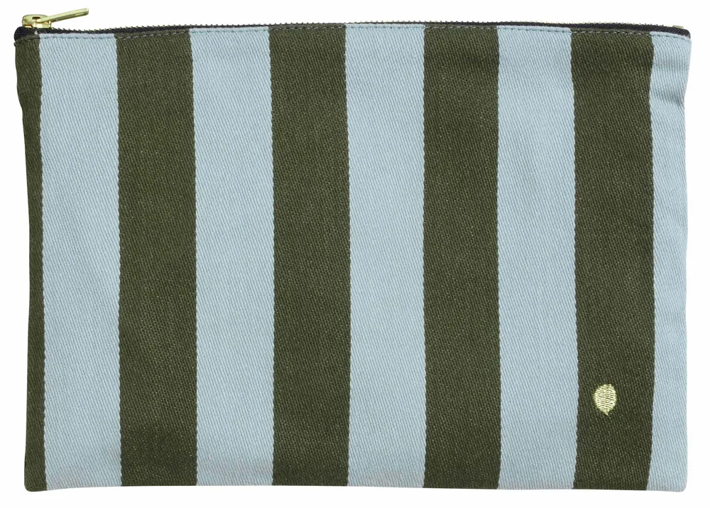 Pochettes - Pochette Rita Matcha L 19 x 28 - LA CERISE SUR LE GATEAU