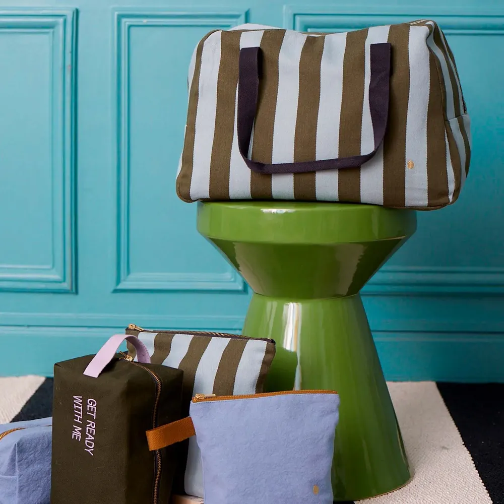 Sacs et cabas - Sac week-end Rita Matcha 28 x 42 x 20 - LA CERISE SUR LE GATEAU