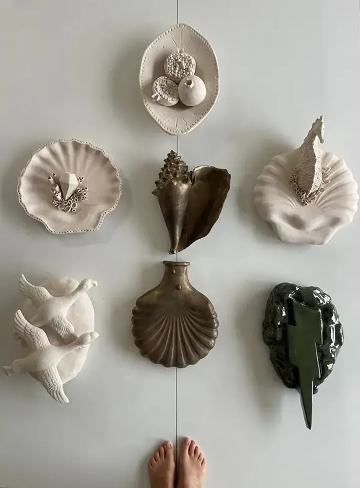 Céramique - Sculpture murale - MELANIE BROGLIO