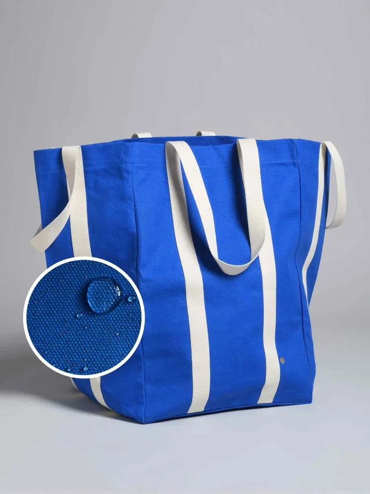 Sacs et cabas - Sac maxi Poppins Iona Bleu Mécano 48 x 33 x 33 - LA CERISE SUR LE GATEAU
