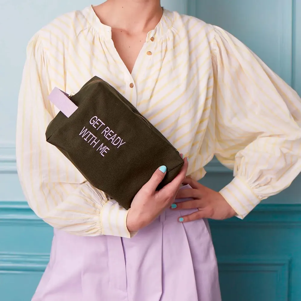 Clutches - Cube Pouch Ready Kale L 14 X 22 X 11 - LA CERISE SUR LE GATEAU