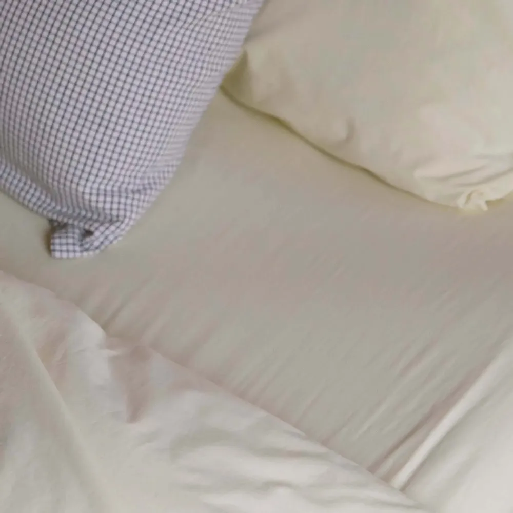 Linge de lit - Drap housse Céleste Vaniglia 200 x 90 - LA CERISE SUR LE GATEAU