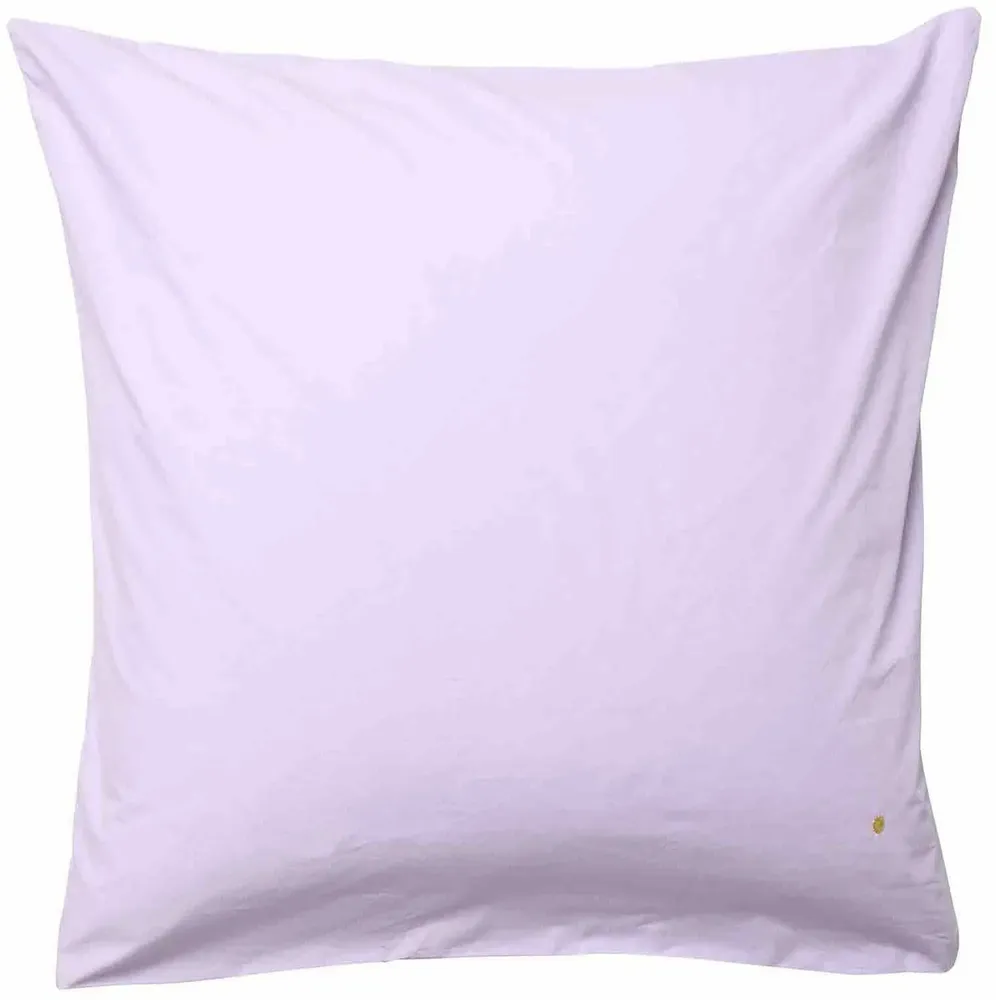 Linge de lit - Taie d'oreiller Céleste Lilas 65 x 65 - LA CERISE SUR LE GATEAU