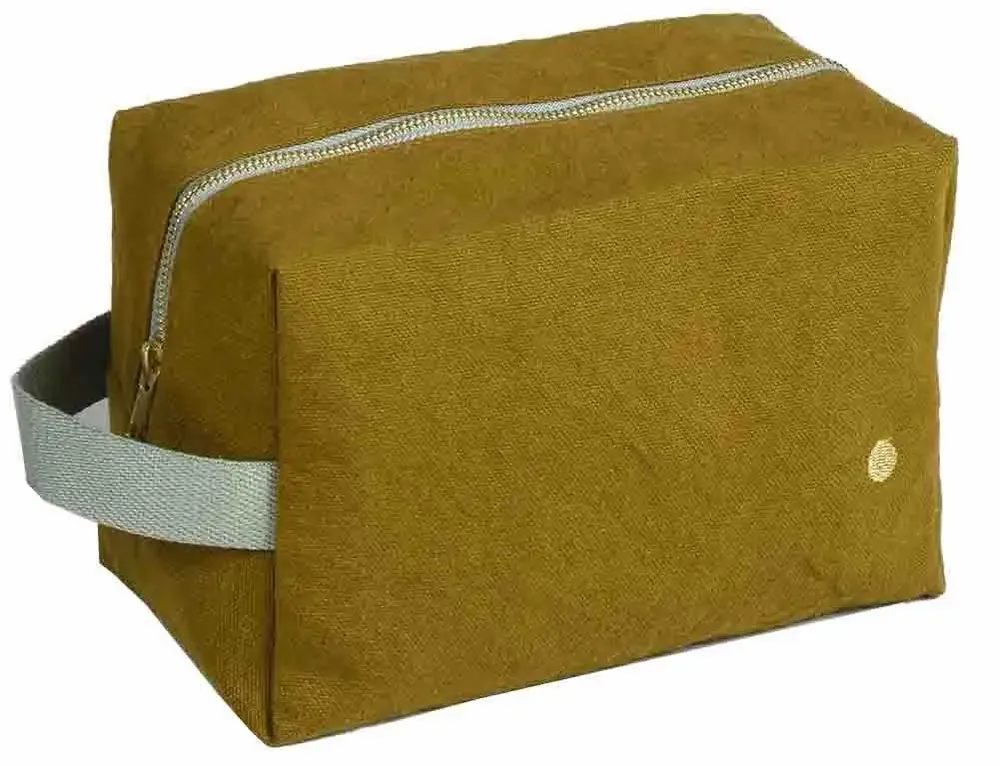 Pochettes - Trousse cube Iona Nuts L 22 x 14 x 10,5 - LA CERISE SUR LE GATEAU