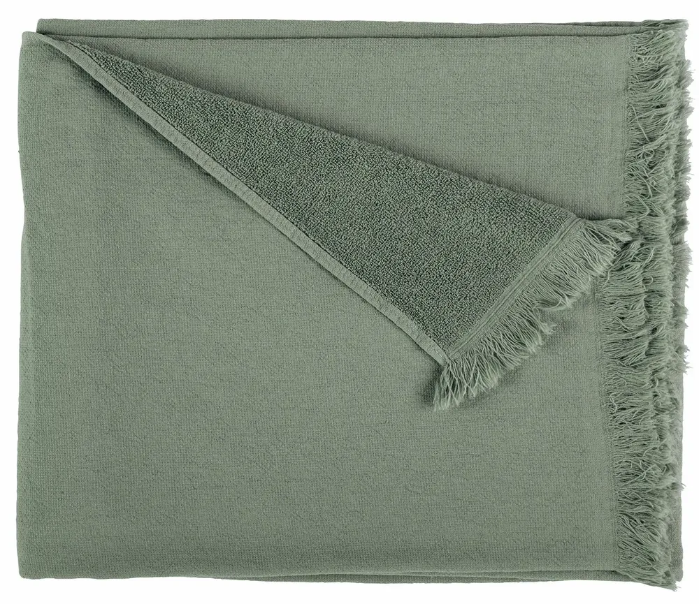 Bath towels - Luna Maxi Bath Towel Detox Green 160 X 100 - LA CERISE SUR LE GATEAU