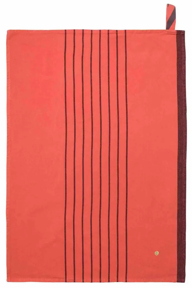 Dish towels - Piero Tea Towel Corail 70 X 50 - LA CERISE SUR LE GATEAU