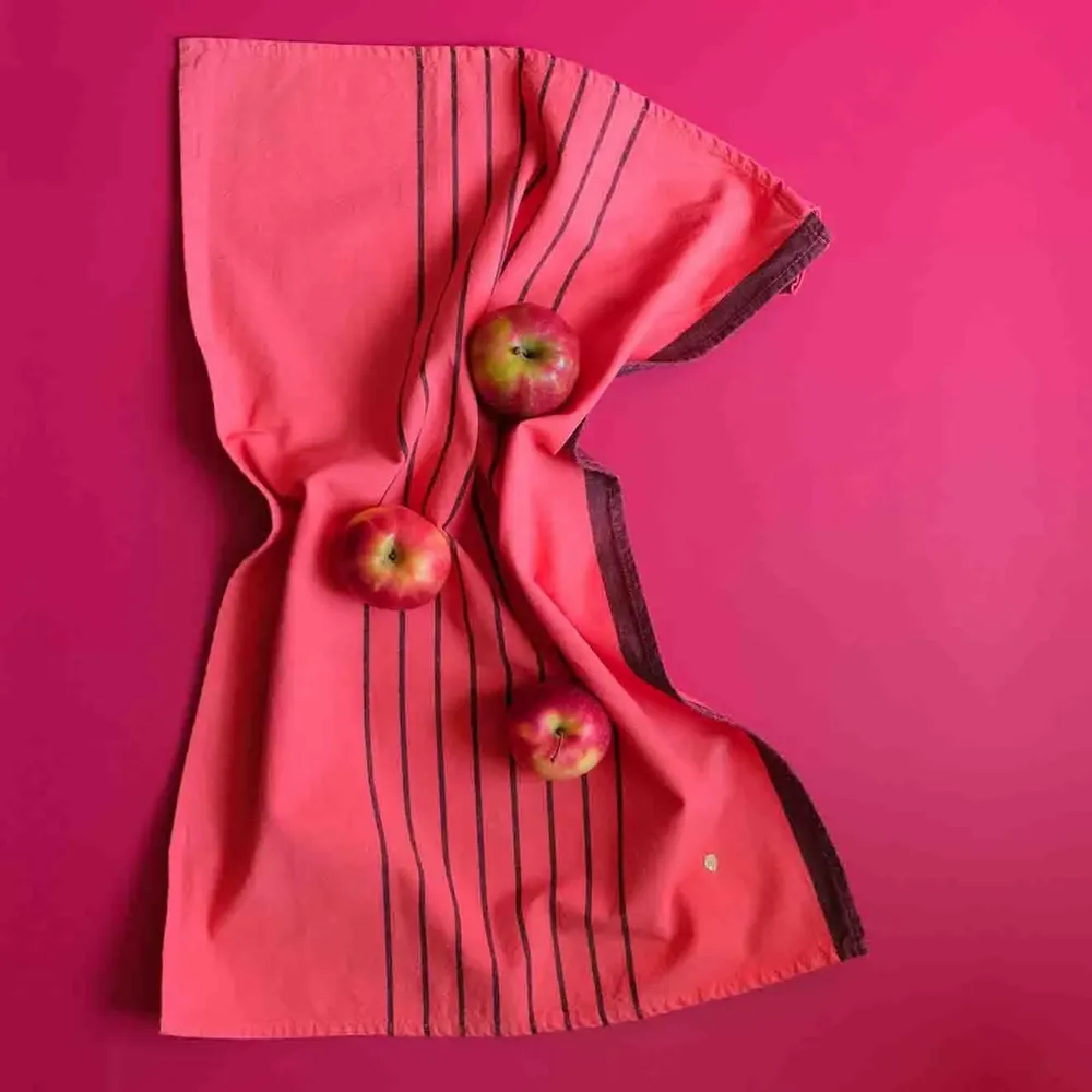 Dish towels - Piero Tea Towel Corail 70 X 50 - LA CERISE SUR LE GATEAU
