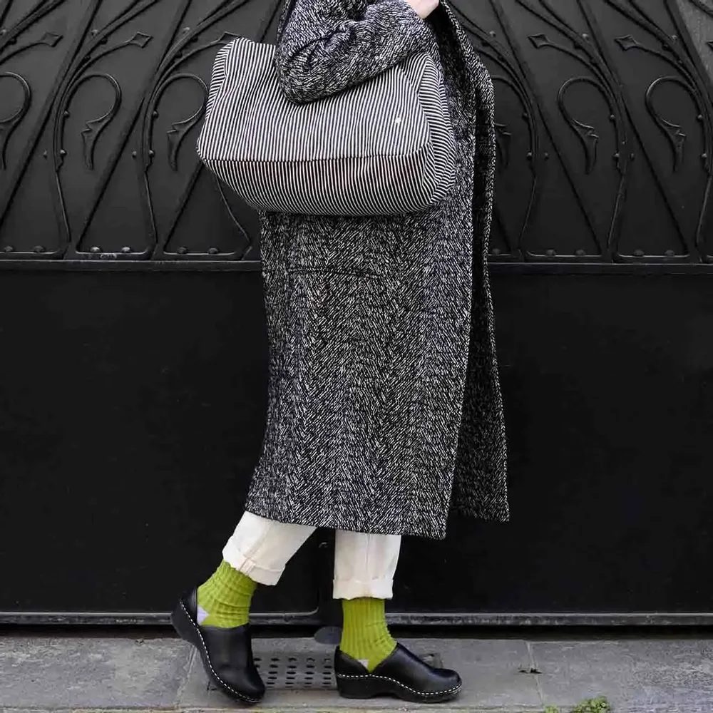 Chaussettes - Chaussettes Yvette Pistache 42/45 - LA CERISE SUR LE GATEAU